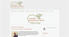 Desktop Screenshot of calgarypsychologygroup.com